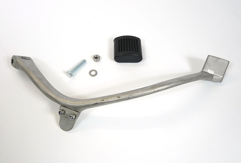 Lambretta Race-Tour Kickstart pedal (lever) adjustable type, Black rubber, Series 3, Race-Tour, MB