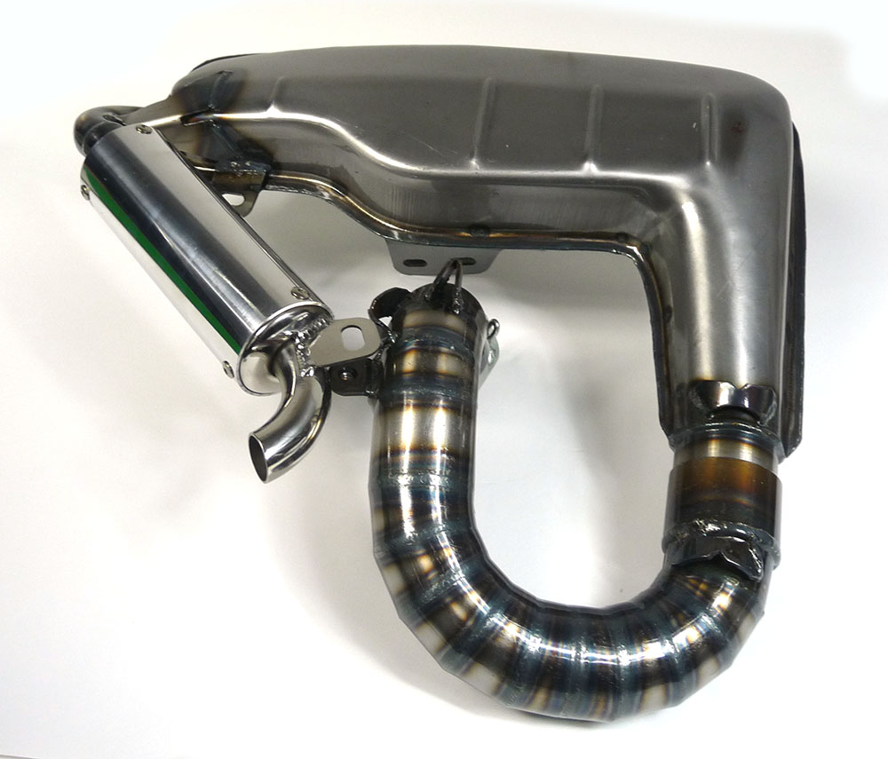 SIP curly Exhaust, Clubsport, Oval exhaust manifold