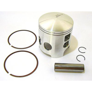 Lambretta Piston kit, 66.00mm, 'A' 39mm crown, Race-Tour, reed cylinders, forged, MB
