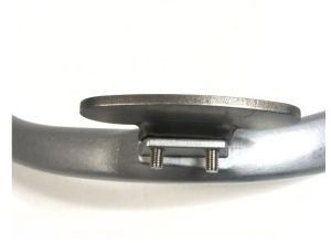 Lambretta Kickstart pedal (lever) adjustable type, Black rubber, S1/2, suits S1/2/3 side covers, Race-Tour MB