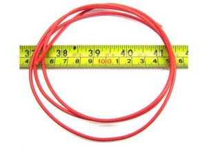 Universal Electrical wire, Red, 1m