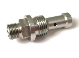 Lambretta Front hub speedo drive outer screw, stainless steel, MB