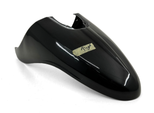 Lambretta Front mudguard, Carbon fibre, Gp - Discounted, 1 small dent & scratch