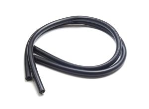 Lambretta Legshield rubber beading, pair, Black, Italian