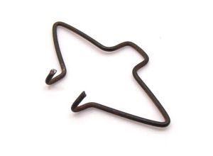 Lambretta Headlight, rim, spring clip, top