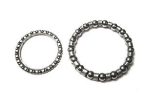 Lambretta Fork steering bearing kit, top and bottom (upper, lower) cage bearings