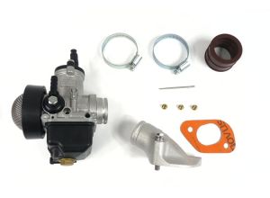 Lambretta Carburettor kit, large block, Dellorto 30mm PHBH, comes with tea strainer filter