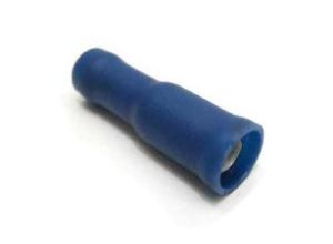 Universal Electrical connector, 4mm, female bullet, Blue