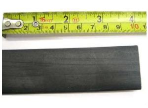 Universal Electrical heat shrink, Black, 19mm down to 9.5mm, 10cm