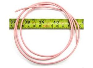 Lambretta Electrical wire, Pink, 1m