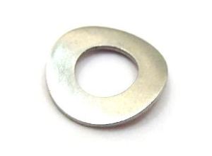 Washer crinkle 10mm, Lambretta rear brake pedal clamp washer, stainless steel