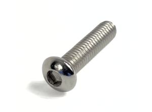 Screw dome allen cap head 6x25mm, Lambretta stator, crankcase sides and wishbones, stainless steel