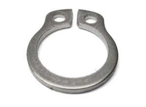 Circlip, 10mm external, Lambretta clutch arm, brake arm, pivot base, stainless steel