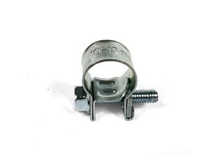 Hose clip 8-12mm, Petrol (fuel) hose for petrol pipe, stainless steel