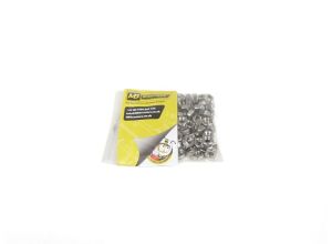 Nut nyloc 4mm, stainless steel, Bag of 100