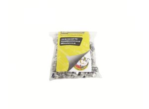 Nut nyloc 5mm, stainless steel, Bag of 100