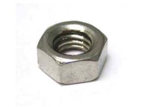 Nut plain 6mm, stainless steel