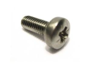Screw posi pan head 3x8mm, Lambretta speedo assembly retaining clip, stainless steel