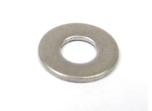Washer plain 4mm, form A thicker, stainless steel