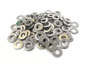 Washer plain 7mm, form C, stainless steel, Bag of 100