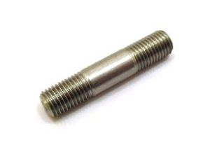Stud, 12x60mm - 20x20x20mm, Lambretta disc hub locating half, stainless steel, MB