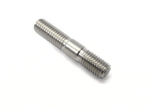Stud 7x36mm - 17x7x12mm, Lambretta round exhaust port, stainless steel, MB
