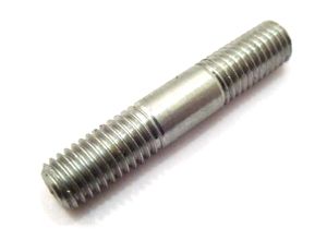 Stud 8x45mm - 17x11x17mm, Lambretta crankcase side exhaust mount, stainless steel, MB