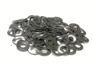 Washer wavy 4mm, stainless steel, Bag of 100