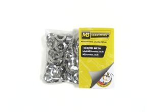 Washer wavy 6mm, stainless steel, Bag of 100