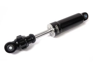 Lambretta Front shock absorber (shocker, damper) Gloss Black, adjustable, pair, bgm