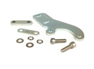 Lambretta Clubman Exhaust, swan neck bracket, MBgm