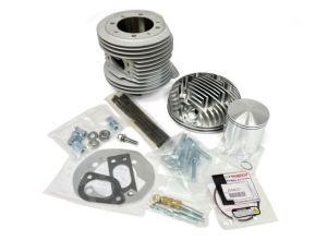 Lambretta Cylinder kit, RT195/200, standard piston ported, Wiseco Suzuki TS185 piston (needs 115/116mm con rod) Race-Tour MBgm