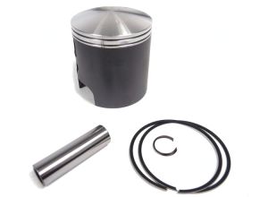 Lambretta Piston Kit 70.00mm 'C' 39mm crown (RT225/230) piston ported, Meteor, Race-Tour bgm