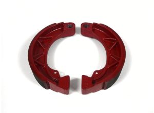 Lambretta Brake shoes, front and back fitment, high performance race type, Gp
