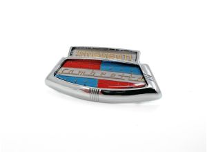 Lambretta Horn casting badge, shield type, Li, Sx early S2/3