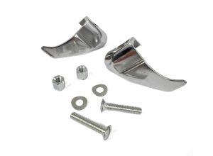 Lambretta Legshield sharks teeth, pair, Gp