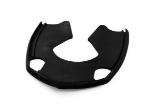 Lambretta Horn cast to mudguard rubber, Black
