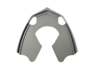 Lambretta Horn cast to mudguard rubber, Grey