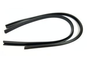 Lambretta Horn cast side rubber, pair, Black, S3, MB