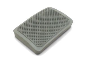 Lambretta Rear brake pedal rubber, Grey