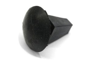 Lambretta Rear frame rubber bung, Black