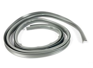 Lambretta Side panel rubber beading, pair, Grey, Italian