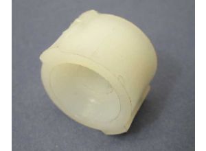 Lambretta Headset (handlebar) bush, throttle and gear rod (for 5mm roll pin) for Indian rods, plastic, SIL