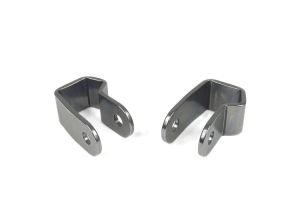 Lambretta Fork top damper brackets, weld on type to convert 125/150 forks to 175/200 spec, pair, Race-Tour MB