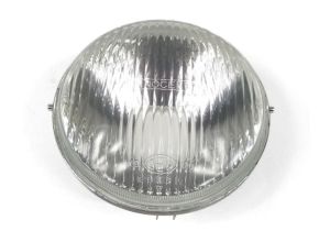 Lambretta Headlight, glass reflector, marked Innocenti, LI Special, Sx, Tv, S3