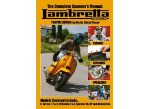Lambretta Book, Lambretta Spanners manual by Sticky, 4th edition, Gp S1/2/3