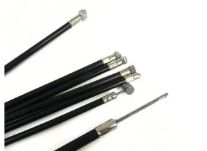 Lambretta Cable, Black, set, standard, Race-Tour MB