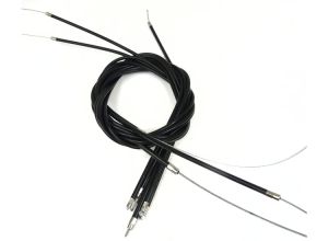 Lambretta Cable, Black, set,  performance, Race-Tour MB