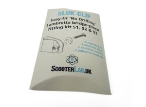 Lambretta Bridge piece fastener kit (clips, screws, rubbers) Sluk