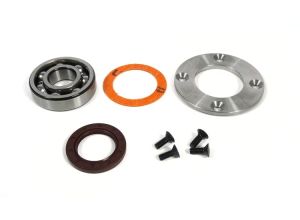 Lambretta Bearing set, Drive side, standard (bearing, plate, gasket, screws, seal) name brand